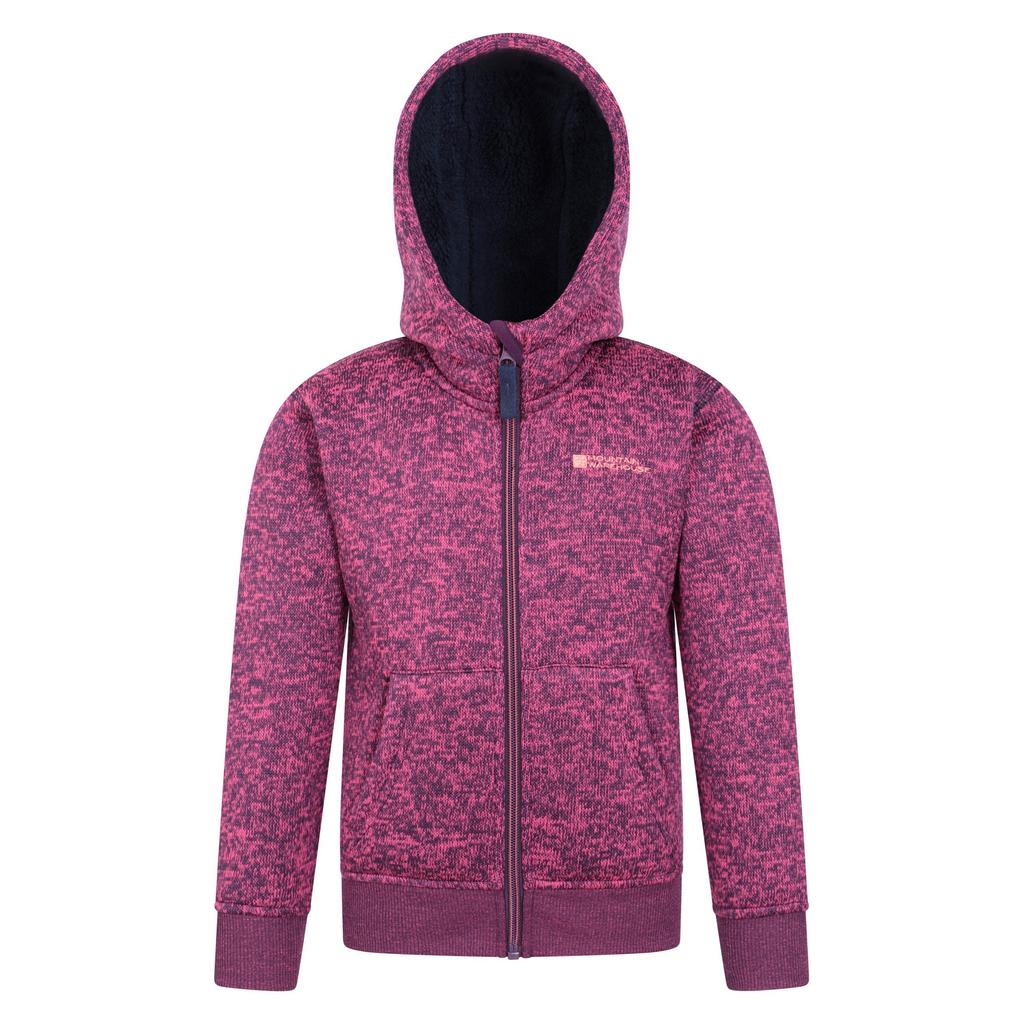 Mountain Warehouse Kinder/Kinder Nevis Hoodie mit Kunstfellfutter