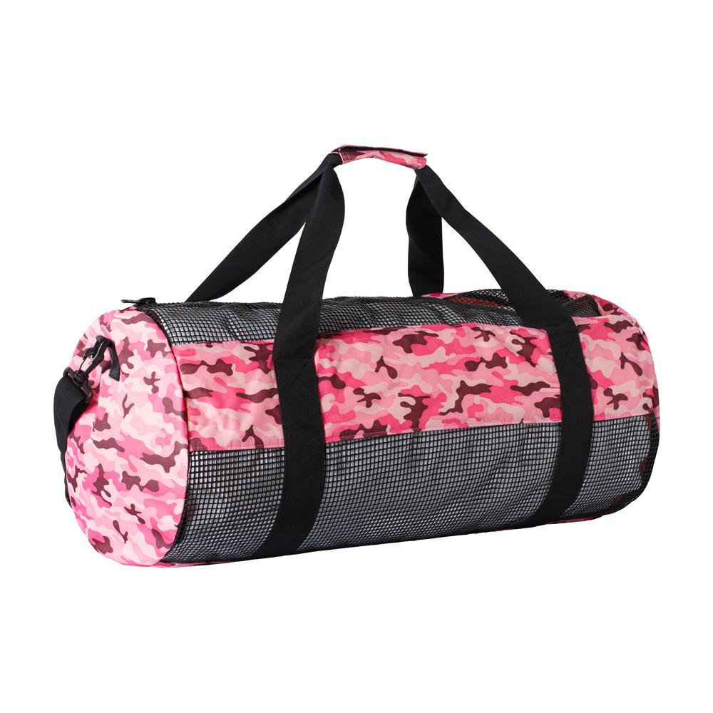 Foldable Diving Gear Duffel: Mesh Equipment Handbag