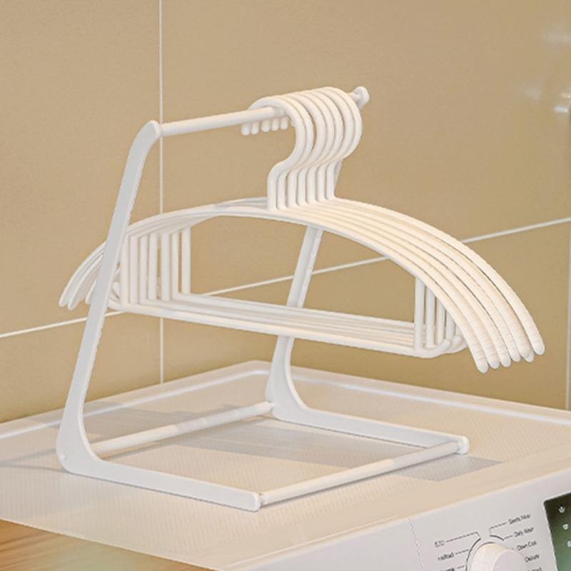 Triangle Clothes Hanger Organizer Drying Rack Storage Rack Holder for Closet Bathroom Kitchen Towel Rack Desktop Hanger