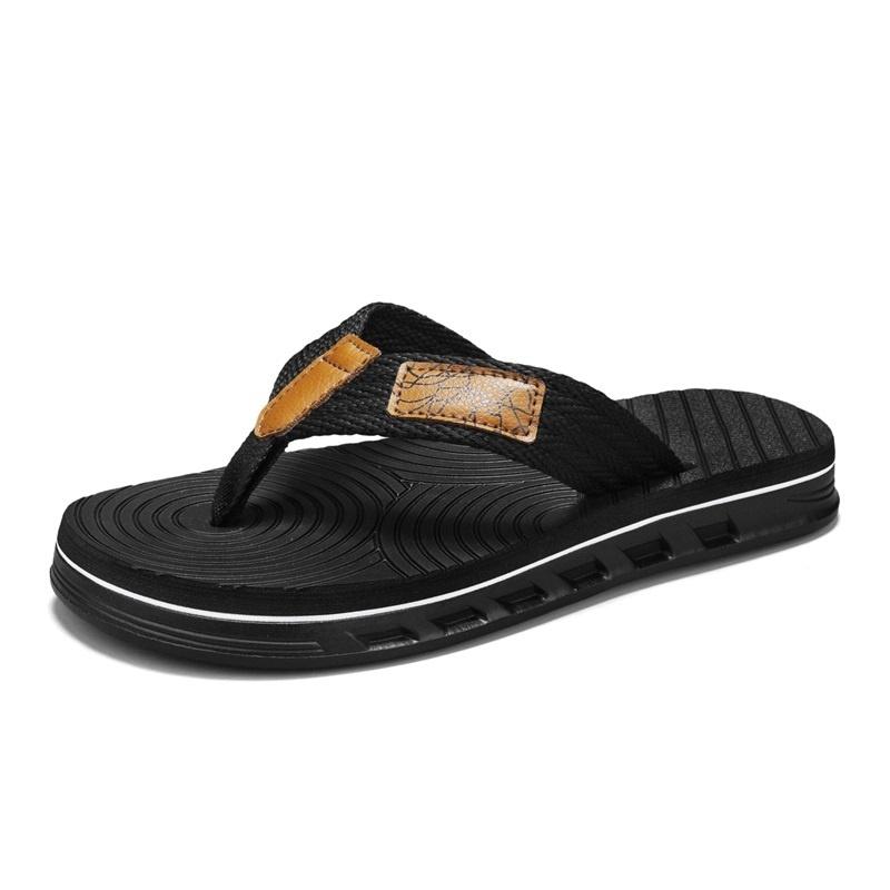 Men Summer Flip Flops Lightweight Beach Pool Shower Casual Soft Sole Travel Thong Sandals 39