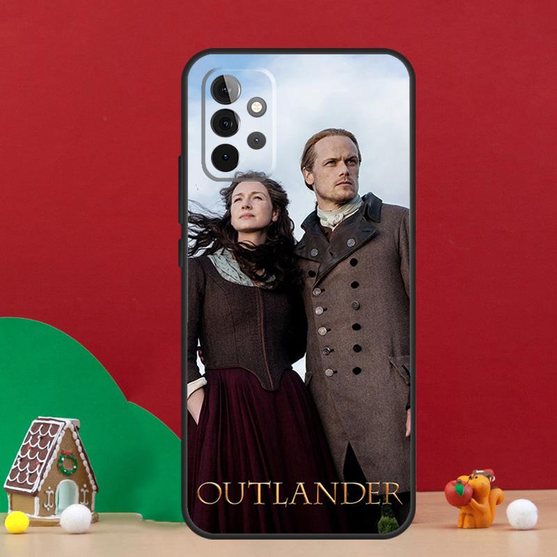 Outlander Jamie and Claire Case For Samsung Galaxy A56 A33 A13 A36 A23 A52 A32 A12 A54 A34 A14 A16 A53 A15 A35 A55 A17