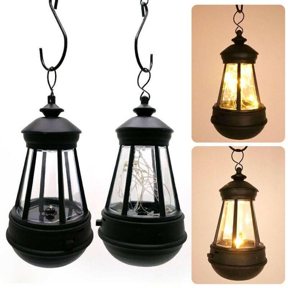 High Quality Patio Waterproof Outdoor Yard Solar Lantern Hanging LED Light