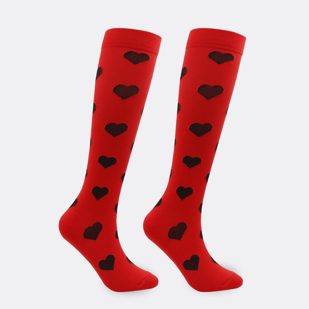 33 Styles: Sports Compression Long Socks - Elastic & Colored