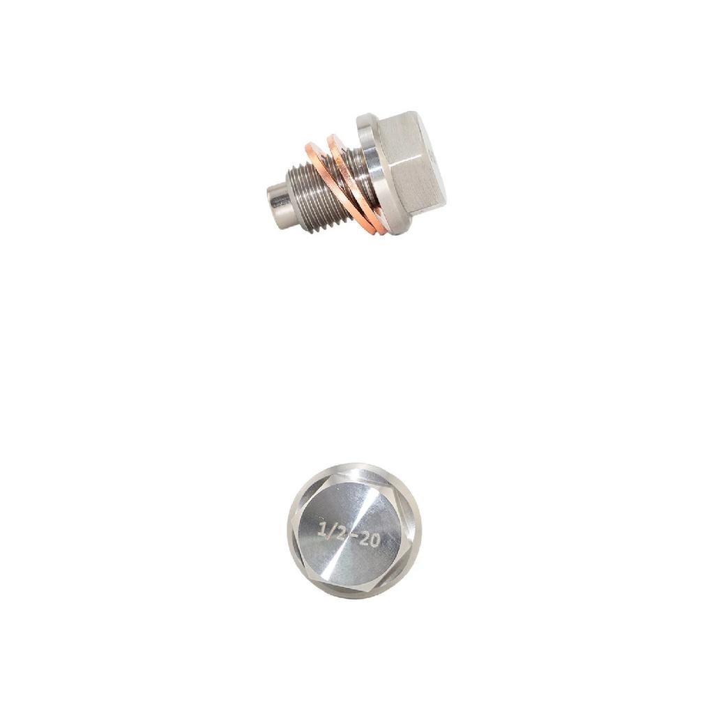 Stainless Steel Engine Magnetic Oil Drain Plug Screw Nut Bolt Oil Drain Sump Nut For Harley 883 Glide 750 standard 77YF1003