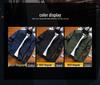 Europäische Slim-Fit Leichtjacke für Herren - Unifarben, Übergröße, Frühling/Herbst Koreanischer Stil