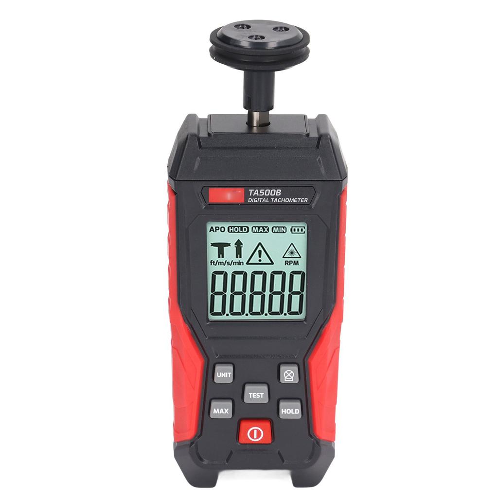 Contact Measurement Digital Tachometer Realtime Maximum Minimum Values Contact Type Tachometer