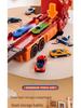 Dinosaur-Themed Folding Ejection Track Set: Children's Educational Alloy Car Toy