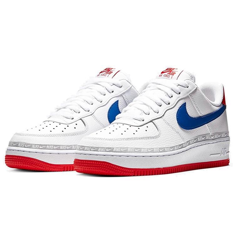 Nike Air Force 1 Low 'Overbranding - White Red Blue' Men's CD7339-100
