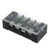 4Pcs Terminal Strip Block TB Fixed Large Current Copper Contactor Circuit Terminal Block 600V 35A 4 Positions