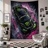 Wall TapestryMonster Energy Art Hanging Cloth Decorative Background Cover for Room Decoration