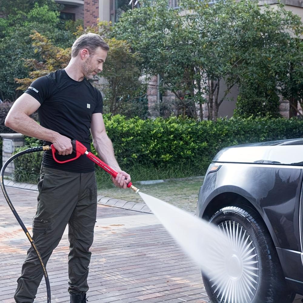 5000PSI 3-in-1 Pressure Washer Gun with Extension Wand, 5 Nozzles & M22 Adapter, 40-inch for Car/Garden/Watering