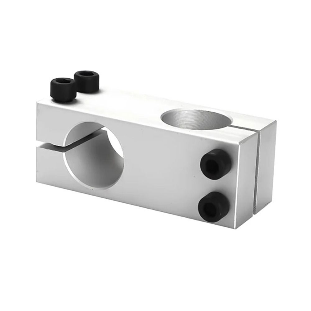 1Pcs Aluminum Alloy Steel Pipe Fixing Bracket Vertical Fixed Diameter Fastening Cross Clip