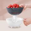 Multifunctional Double-Layer Kitchen Grater: Potato Shredder, Vegetable Washer & Cutter, Slicer Basket