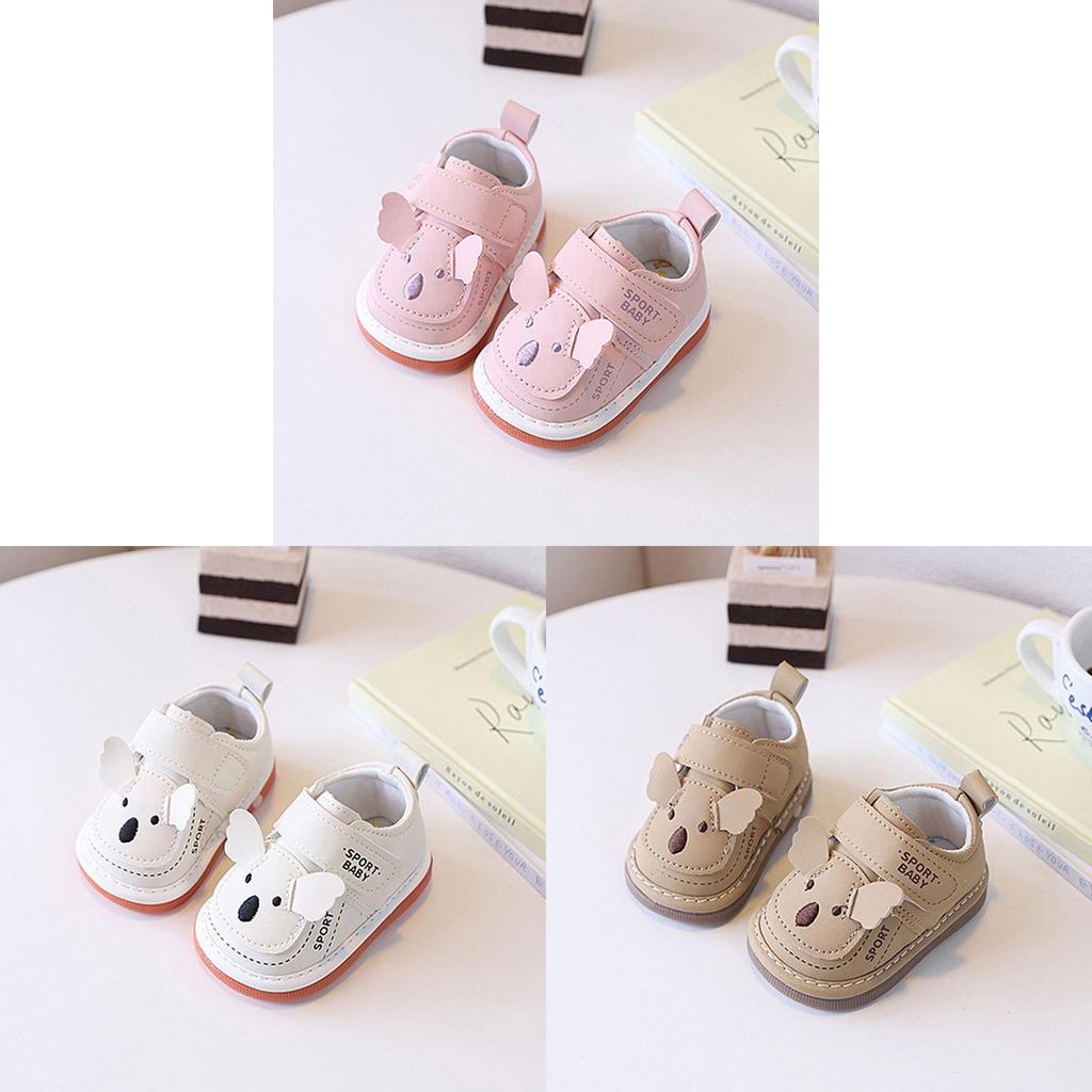 Baby Cartoon Soft Sole Shoes For Toddler Boys Girls With Non Slip Soles For Crawling