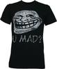 U Mad? Distressed T-Shirt Unisex T-Shirt