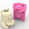 Bear Rabbit Foxes Flowerpot Storage Mold Trinket Holder Tool DIY Home Decor Mold