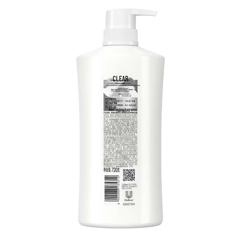 Clear Anti-Dandruff Cherry Blossom Shampoo