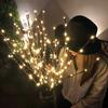 Christmas 20LEDs Willow Branch Lamp Strings Light Wedding Party Tree Decoration