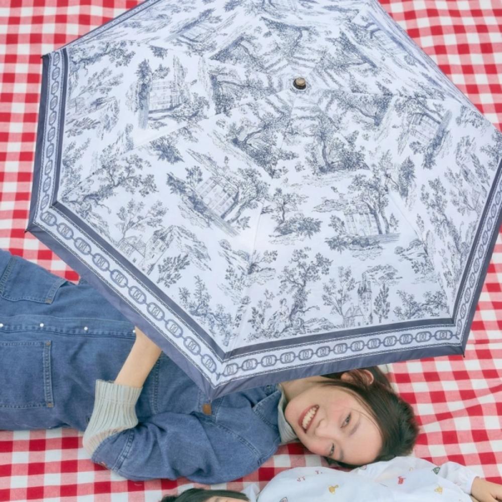 Daks Navy 3 Fold Umbrella Dbum6e710 Daks Umbrella Cover Single option