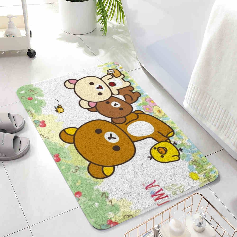 RilakkumaS Floor Mats Home Laundry Rug Carpet For Living Room Decor Lounge Area Anti-slip Foot Mat Entrance Doormat
