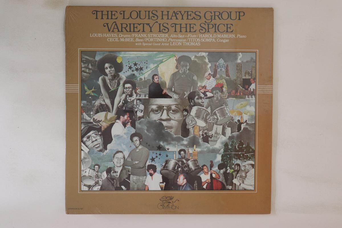 

LP Record LOUIS HAYES GROUP Variety Is The Spice G787 GRYPHON 1979 US Jazz Used
