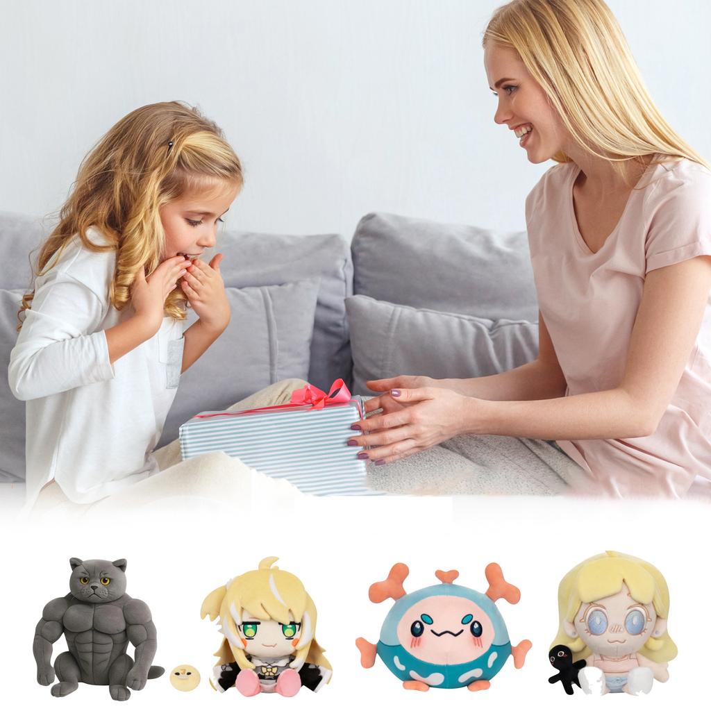 Plush Doll, Toy Gift, Cartoon , Children's Rag Doll, Children's Gift Pillow