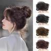 Fluffy Invisible Seamless Bun High Temperature Silk Hair Decoration New Hair Tie  Girls