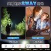 Powerful LED COB 7 Lighting Ultra USB IPX7 Handheld Compatible with 3 Types of Battery Level Night Power Disaster Earthquake Nighttime Work Japanese