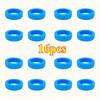 16PCS new luggage wheel protective cover, suitable for luggage and office chairs - noise reduction, shock-proof and collision-proof cover