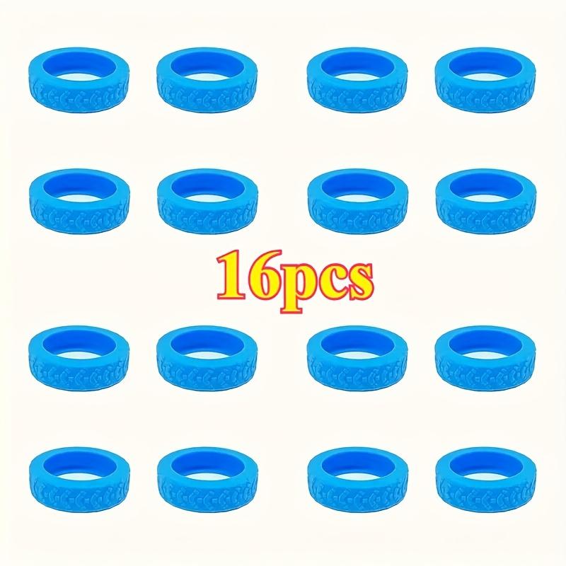 16PCS new luggage wheel protective cover, suitable for luggage and office chairs - noise reduction, shock-proof and collision-proof cover