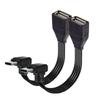 Flat Silicone OTG Data Cable Type C To USB 2.0 Adapter Cord For Connecting U Disk Card Reader Mouse Keyboards