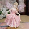 Pink Flower Fairy Decoration Home Accessories Angel Princess Decoration Girl Birthday Gift Home Decor Fairy Garden Decoration