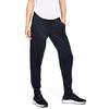 Under Armour High-Waisted Cross-Pocket Casual Sports Pants Women Bottoms Black 1351010-001
