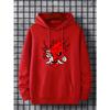 Coffee Color Japanese Hannya Demon Skull Fire Unisex Hoodie