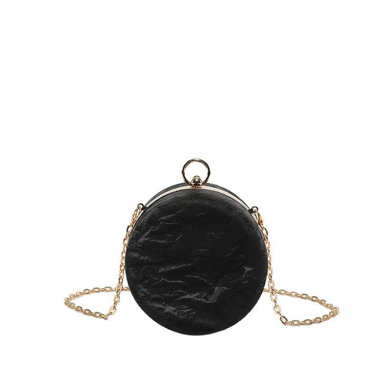 Fashionable Retro Evening Bag 2024 New Trendy Simple Chain Shoulder Bag