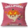 Trick Or Treat Halloween Party Decoration Cute Cartoon Design Sofa Throw Pillow Case Bar Pub Halloween Decoration Cushion Cover