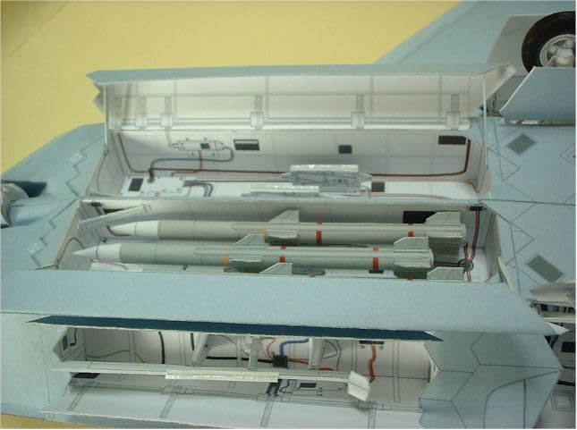 Raptor Model Kit pc5 F-22 Papercraft/Paper Model/Paper