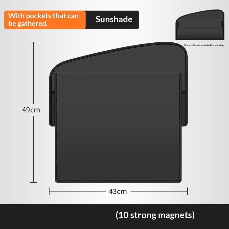 

Foldable Magnetic Car Sunshade Cover 1 2 4Pcs Light Blocking Window Curtains for Sedan SUV Road Trip Heat Reduction