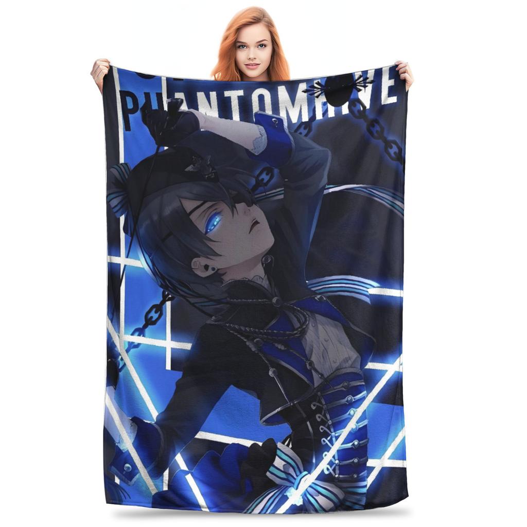 Warm Soft BlanketStudents Decorative Ado WORLD TOUR 2025 Hibana Throw Blanket Flannel Bedspread For Outdoor Fun Sofa Bed Cover