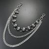 Punk Style Multi-layer Spiky Jeans Belts Chains Hip hop Waist Chain