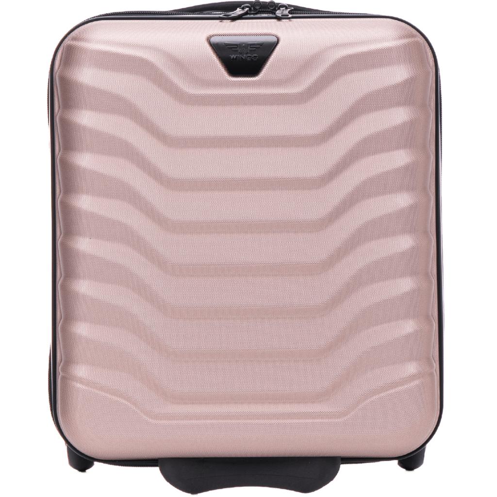 Walizka Kabinowa Mini Wings Peawfowl 16" Rose Gold