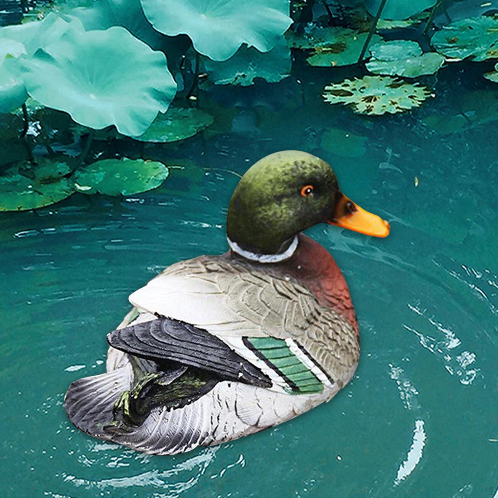 Сказочная миниатюрная фигурка Садовая Male Mandarin Duck