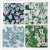 30mm Amerikanisches Mahjong Set mit 160 Kristall-Acryl-Steinen