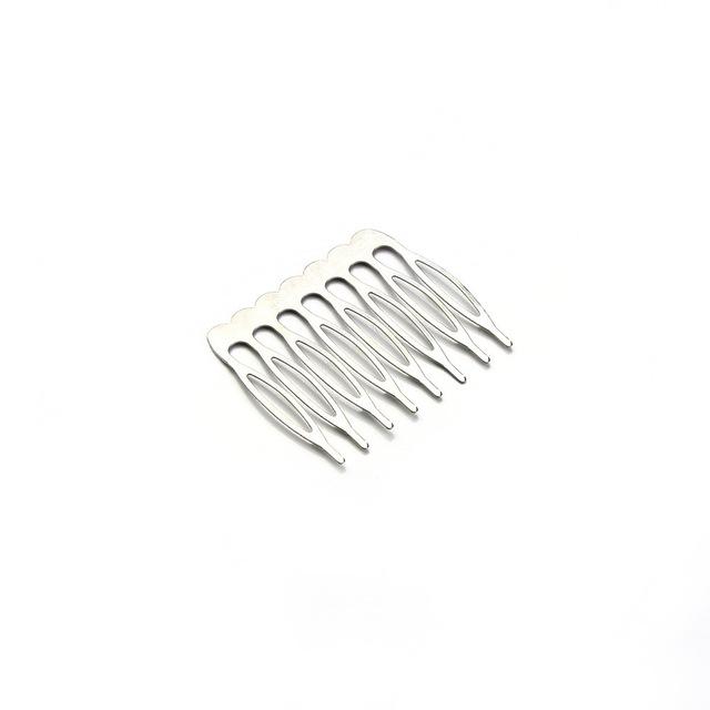 10pcs/lot 5/8/10 Teeth Metal Hair Comb Clips Claw Hairpins Hair Clips DIY Jewelry Findings For Women Wedding Hair Supplies