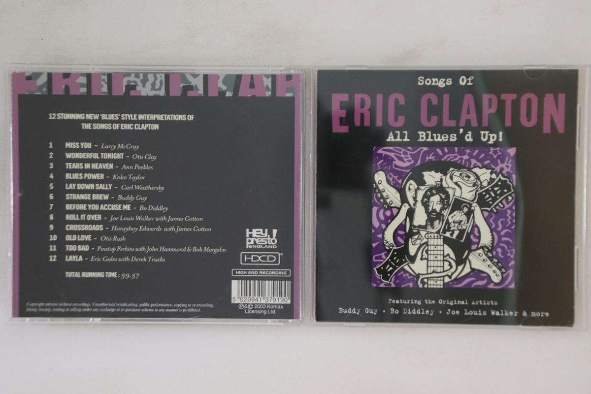 

CD ERIC CLAPTON - All Blues d Up KXCD019 KOMAX 2003 Non Japan Rock Used