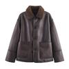 Reversible Women's Fashion Casual Two-Way Jacket
