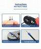 High Carbon Steel Insulated Crimping Pliers for Cold Press Terminals