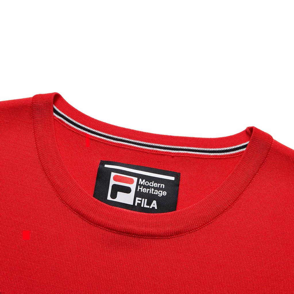 New FILA Modern Short Sleeved Dress Women's Legend Red F11W131302F-RD