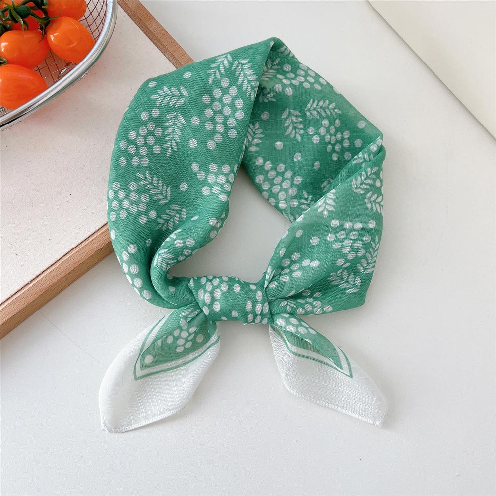 58*58cm Hair Scarf Square Scarf Hairscarf Headscarf Handkerchief Bandanas Turban Shawl Wrap Headband Hairband