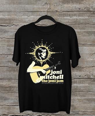 NEW Joni Mitchell & The Joni Jam 2024 Tour  Black All Size Shirt  AR277 Unisex T-Shirt
